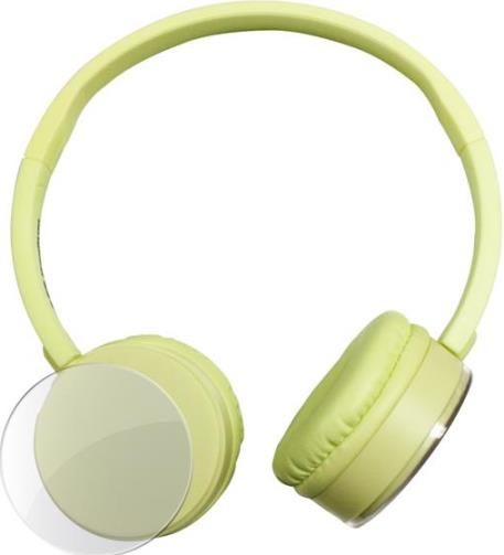 HamiltonBuhl KPCC-YLO Express Yourself Kidz Phonz Headphone, Yellow, 20mW Rated power input, 40mm Neodynamic driver diameter, Frequency response 20-10KHz, Impedance 32 0hm+/-15%, Sensitivity 108+/-3DB, 3.5mm Plug, 4 feet PVC Cable, Pure stereophonic sound, Comfortable wearing; Fits with tablets, mobile phones, computers and chromebooks; UPC 681181621453 (HAMILTONBUHLKPCCYLO KPCCYLO KPCC YLO)