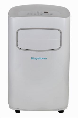 Keystone KSTAP12B 12000 BTU 115-Volt Portable Air Conditioner with Follow Me LCD Remote Control; 12000 BTU portable air conditioner with 