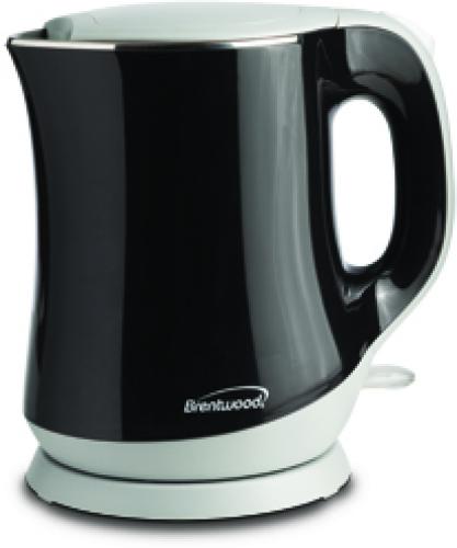 Brentwood Appliances KT-2013BK Cool-Touch Electric Kettle, Cool-Touch Electric Kettle in Black, 1.3 Liter Capacity, Cool-Touch Housing with High Grade Stainless Steel Interior, 360 Cordless Base, Wide Mouth opening with Filter, Boil-Dry Protection & Auto Shutoff, BPA Free, Power: 1000 Watts, Approval Code: cETL, Item Weight: -- lbs, Item Dimension (LxWxH): --, Colored Box Dimension: --, Case Pack:, Case Pack Weight: -- lbs, Case Pack Dimension: -- (KT2013BK KT-2013BK KT-2013BK)