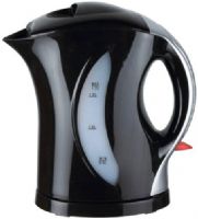 Brentwood KT-1618 Cordless Plastic Tea Kettle with Black Silver Handle, 1.7 Liter Capacity, Water Level Window, Auto Overheat Protection, Auto Shut Off When Water Starts Boiling or Dries, Lid Opens for Easy Filling and Cleaning, Detaches from Base for Greater Serving Portability, Faster & More Efficient than a Microwave, UPC 181225816185 (KT1618 KT 1618)  