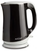 Brentwood KT-2017BK Cool-Touch Electric Kettle, Black, 1000 Watts Power, 1.7 Liter Capacity, Cool-Touch Housing with High Grade Stainless Steel Interior, 360° Cordless Base, Wide Mouth opening with Filter, Boil-Dry Protection & Auto Shutoff, cETL Approval Code, UPC 812330021002 (KT2017BK KT 2017BK KT-2017-BK KT-2017)  