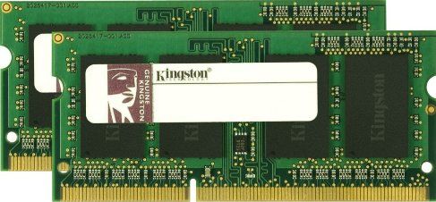 Kingston KTA-MB667K2/2G DDR2 Sdram Ram Module, 2 GB Memory Size, DDR2 SDRAM Memory Technology, 2 x 1 GB Number of Modules, 667 MHz Memory Speed, DDR2-667/PC2-5300 Memory Standard, Non-ECC Error Checking, Unbuffered Signal Processing, 200-pin Number of Pins, UPC 740617090758 (KTAMB667K22G KTA-MB667K2/2G KTA MB667K2 2G)