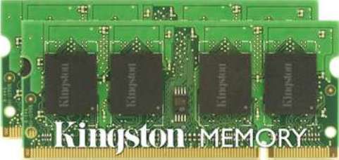 Kingston KTA-MB800K2/2G DDR2 Sdram Memory Module, 2 GB Memory Size, DDR2 SDRAM Memory Technology, 2 x 1 GB Number of Modules, 800 MHz Memory Speed, DDR2-800/PC2-6400 Memory Standard, 200-pin Number of Pins, SoDIMM Form Factor, For use with Apple-iMac Intel Core 2 Duo 20-inch/24-inch 2.4-3.06GHz -Early 2008, UPC 740617133189 (KTAMB800K22G KTA-MB800K2-2G KTA MB800K2 2G)