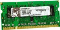 Kingston KTD-INSP6000/1G DDR2 SDRAM Memory, DRAM Type, 1 GB Storage Capacity, DDR2 SDRAM Technology, SO DIMM 200-pin Form Factor, 400 MHz - PC2-3200 Memory Speed, Non-ECC Data Integrity Check, Unbuffered RAM Features, 1.8 V Supply Voltage, 1 x memory - SO DIMM 200-pin Compatible Slots, UPC 740617081756 (KTD-INSP60001G KTD-INSP6000-1G KTD-INSP6000 1G) 