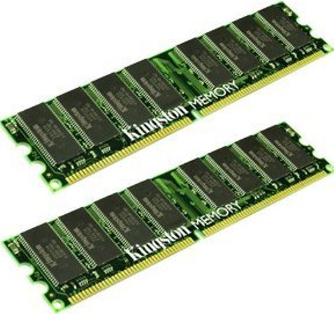 Kingston KTD-WS360A/1G DDR Sdram Memory Module, 1 GB Memory Size, DDR SDRAM Memory Technology, 2 x 512 MB Number of Modules, 400 MHz Memory Speed, DDR400/PC3200 Memory Standard, 184-pin Number of Pins, Green Compliant, For use with Dell Server - PowerEdge 400SC, Dell Workstation(s) - Precision Workstation 360 and Dell Workstation(s) - Precision Workstation 360N, UPC 740617071146 (KTDWS360A1G KTD-WS360A-1G KTD WS360A 1G)