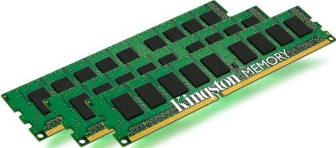 Kingston KTH-PL313EK3/6G DDR3 Sdram Memory Module, 6 GB Memory Size, DDR3 SDRAM Memory Technology, 3 x 2 GB Number of Modules, 1333 MHz Memory Speed, ECC Error Checking, UPC 740617111422, DIMM 240-pin Form Factor, UPC 740617111422 (KTHPL313EK36G KTH-PL313EK3-6G KTH PL313EK3 6G)
