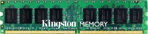 Kingston KTL2975C6/2G DDR2 Sdram Memory Module, 2 GB Memory Size, DDR2 SDRAM Memory Technology, 1 x 2 GB Number of Modules, 800 MHz Memory Speed, DDR2-800/PC2-6400 Memory Standard, Unbuffered Signal Processing, 240-pin Number of Pins, UPC 740617129328 (KTL2975C62G KTL2975C6-2G KTL2975C6 2G)