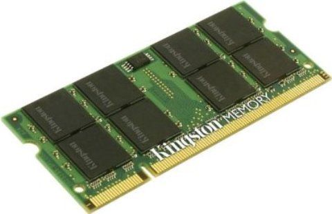 Kingston KTL-TP1066S/2G DDR3 Sdram Memory Module, 2 GB Memory Size, DDR3 SDRAM Memory Technology, 1 x 2 GB Number of Modules, 1066 MHz Memory Speed, DDR3-1066/PC3-8500 Memory Standard, Unbuffered Signal Processing, 204-pin Number of Pins, SoDIMM Form Factor, UPC 740617188813 (KTLTP1066S2G KTL-TP1066S-2G KTL TP1066S 2G)