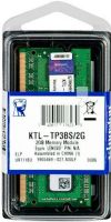 Kingston KTL-TP3BS/2G DDR3 Sdram Memory Module, 2 GB Memory Size, DDR3 SDRAM Memory Technology, 1 x 2 GB Number of Modules, 1333 MHz Memory Speed, SoDIMM Form Factor, For use with Lenovo IdeaPad S10-3 0647 Lenovo IdeaPad S10-3s 0703, UPC 740617176230 (KTLTP3BS2G KTL-TP3BS-2G KTL TP3BS 2G) 