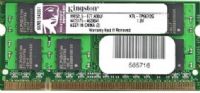Kingston KTL-TP667/2G DDR2 Sdram Memory Module, 2 GB Memory Size, DDR2 SDRAM Memory Technology, 1 x 2 GB Number of Modules, 667 MHz Memory Speed, 200-pin Number of Pins, DDR2-667/PC2-5300 Memory Standard Signal, Unbuffered Processing, UPC 740617106909 (KTLTP6672G KTL-TP667-2G KTL TP667 2G) 