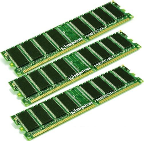 Kingston KVR1066D3E7SK3/12G Valueram Ddr3 Sdram Memory Module, 12 GB Memory Size, DDR3 SDRAM Memory Technology, 3 x 4 GB Number of Modules, 1066 MHz Memory Speed, DDR3-1066/PC3-8500 Memory Standard, ECC Error Checking, Unbuffered Signal Processing, 240-pin Number of Pins, DIMM Form Factor, UPC 740617154337 (KVR1066D3E7SK3-12G KVR1066D3E7SK312G KVR1066D3E7SK3 12G)