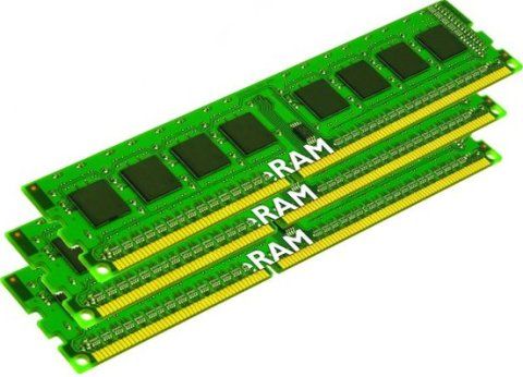 Kingston KVR1333D3D4R9SK3/24GI ValueRAM DDR3 SDRAM Memory, 24 GB - 3 x 8 GB Storage Capacity, DDR3 SDRAM Technology, DIMM 240-pin Form Factor, 1333 MHz PC3-10600 Memory Speed, CL9 Latency Timings, ECC Data Integrity Check, 1024 X 72 Module Configuration, 1.5 V Supply Voltage, Gold Lead Plating, 3 x memory - DIMM 240-pin Compatible Slots, UPC 740617157376 (KVR1333D3D4R9SK324GI KVR1333D3D4R9SK3-24GI KVR1333D3D4R9SK3 24GI)