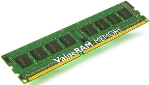 Kingston KVR1333D3LS8R9SL/2G Valueram DDR3 Sdram Memory Module, 2 GB Memory Size, 1 x 2 GB Number of Modules, 1333 MHz Memory Speed, ECC Error Checking, Registered Signal Processing, Gold Plated Plating, CL9 CAS Latency, 240-pin Number of Pins, UPC 740617191615 (KVR1333D3LS8R9SL2G KVR1333D3LS8R9SL-2G KVR1333D3LS8R9SL 2G)