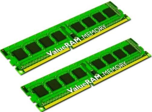Kingston KVR1333D3S4R9SK2/8GI ValueRAM DDR3 SDRAM, 8 GB - 2 x 4 GB Storage Capacity, DDR3 SDRAM Technology, DIMM 240-pin Form Factor, 1333 MHz -PC3-10600 Memory Speed, CL9 Latency Timings, ECC Data Integrity Check, Temperature monitoring, single rank , registered RAM Features, 512 x 72 Module Configuration, X8 Chips Organization, UPC 740617191806 (KVR1333D3S4R9SK28GI KVR1333D3S4R9SK2-8GI KVR1333D3S4R9SK2 8GI)
