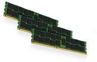 Kingston KVR1333D3S4R9SK3/12GI DDR3 SDRAM Memory, 12 GB Memory Size, DDR3 SDRAM Memory Technology, 1.5 V Memory Voltage, 3 x 4 GB Number of Modules, 1333 MHz Memory Speed, DDR3-1333/PC3-10600 Memory Standard, ECCError Checking, Registered Signal Processing, Gold Plated Plating, CL9 CAS Latency, 240-pin Number of Pins, DIMM Form Factor, UPC  740617191813 (KVR1333D3S4R9SK312GI KVR1333D3S4R9SK3-12GI KVR1333D3S4R9SK3 12GI) 