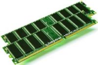 Kingston KVR400D2S8R3K2/2G Valueram DDR2 Sdram Memory Module, 2 GB Memory Size, DDR2 SDRAM Memory Technology, 2 x 1 GB Number of Modules, 400 MHz Memory Speed, DDR2-400/PC2-3200 Memory Standard, ECC Error Checking, Registered Signal Processing, Gold Plated Plating, CL3 CAS Latency, 240-pin Number of Pins, UPC 740617086218 (KVR400D2S8R3K2-2G KVR400D2S8R3K22G KVR400D2S8R3K2 2G) 