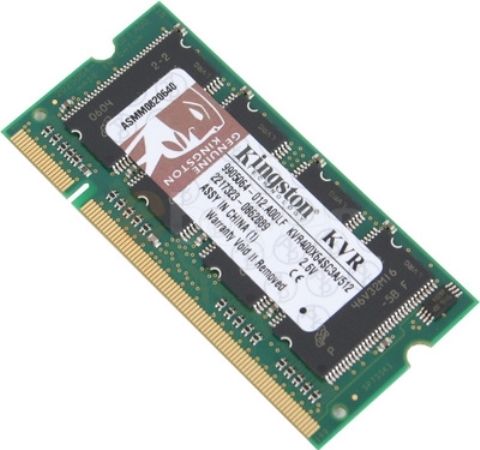 Kingston KVR400X64SC3A/512 Valueram DDR Sdram Memory Module, 512 MB Memory Size, DDR SDRAM Memory Technology, 1 x 512 MB Number of Modules, 400 MHz Memory Speed, DDR400/PC3200 Memory Standard, Non-ECC Error Checking, Unbuffered Signal Processing, Gold Plated Plating, CL3 CAS Latency, 200-pin Number of Pins, UPC 740617076790 (KVR400X64SC3A512 KVR400X64SC3A-512 KVR400X64SC3A 512)