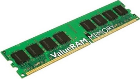 Kingston KVR667D2D8P5/2G Valueram DDR2 Sdram Memory Module, 2 GB Memory Size, DDR2 SDRAM Memory Technology, 1 x 2 GB Number of Modules, 667 MHz Memory Speed, ECC Error Checking, Registered Signal Processing, 240-pin Number of Pins, UPC 740617115987 (KVR667D2D8P52G KVR667D2D8P5-2G KVR667D2D8P5 2G)