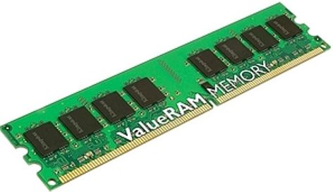 Kingston KVR667D2N5K2/4G Valueram DDR2 Sdram Memory Module, 4 GB Memory Size, DDR2 SDRAM Memory Technology, 2 x 2 GB Number of Modules, 667 MHz Memory Speed, DDR2-667/PC2-5300 Memory Standard, Non-ECC Error Checking, Unbuffered Signal Processing, 240-pin Number of Pins, UPC 740617092776 (KVR667D2N5K24G KVR667D2N5K2 4G KVR667D2N5K2-4G)