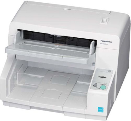 Panasonic KV-S5046H Departmental Document Scanner, Contact Image Sensor at 600 dpi, 80 ppm/160 ipm (A4 / Letter, Landscape, 200/300 dpi, Binary / Color) Scanning Speed, 300-sheet High Capacity ADF, 80 ppm Color Duplex Scanner, Ultrasonic Double-feed Detection, Active Double Feed Roller System, UPC 885170119772 (KVS5046H KV S5046H KVS-5046H) 
