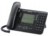 Panasonic KX-NT560-B Executive IP Phone, 4.4 inch Main LCD Display (Lines/Characters), LCD Backlight, 4 × 8 Flexible CO Keys, Self-Labelling, Navigator Keys, Call Log Incoming/Outgoing Calls, 2 - Port[GbE] (10/100/1000Mbps) Ethernet Port, Power over Ethernet (PoE), (Full Duplex) Speakerphone, Built-in Bluetooth, Option Wall Mountable, 1150 g Weight, UPC 885170108714  (KXNT560B KX-NT560-B KX-NT560B) 