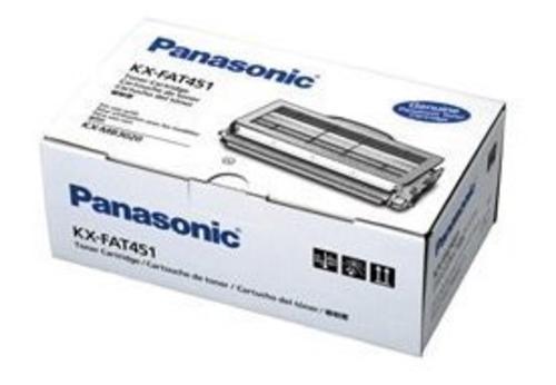 Panasonic KX-FAT451 Toner for KX-MB3020, 5000 Page Toner Cartridge for Panasonic KX-MB3020, Compatible Models: KX-MB3020, Dimensions (H x W x D) 5.51'' x 8.27'' x 13.78'', Weight 0.61 lbs, UPC 092281890814 (KXFAT451 KX-FAT451)