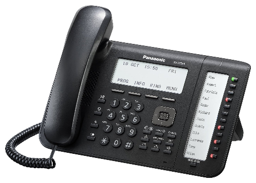 Panasonic KX-NT556-B 6-Line Backlit Lcd Ip Phone Black,  LCD Backlight, 3  12 Flexible CO Keys, Self-Labelling, Navigator Keys, Call Log Incoming/Outgoing Calls, 2 - Port[GbE] (10/100/1000Mbps) Ethernet Port, Power over Ethernet (PoE), (Full Duplex) Speakerphone, Option Wall Mountable, 1150 g Weight, UPC 885170166257 (KXNT556B KX-NT556-B KX-NT556B)