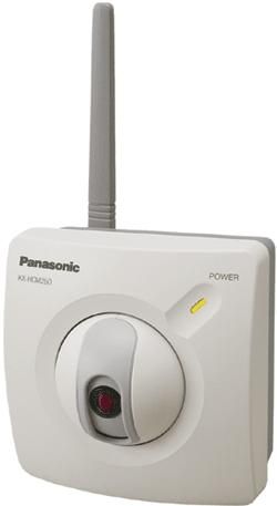 Panasonic KX-HCM250 Wireless Pan/Tilt Network Camera, Image Sensor 1/4
