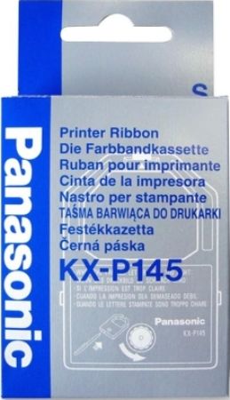 Panasonic KX-P145 Black Ribbon Cartridge for use with Panasonic FX-P1080, FX-P1090, FX-P1180, FX-P1595, FX-P1123 and FX-P1124 Dot Matrix Printers, UPC 092281052090 (KXP145 KX P145 KXP-145)