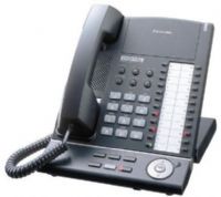 Panasonic KX-T7625-B Digital Proprietary Telephone with 24 buttons and Speakerphone, Black, Navigator Key, Multi-Angle Tilt Body, four angles to allow for the most comfortable positioning, Message/Ringing Lamp, Melody Ringer, 10 melodies to choose from for each CO (KXT7625B KXT7625-B KX-T7625B KX-T7625 KXT7625) 