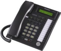 Panasonic KX-T7731-B Speakerphone Telephone 24-Button with 1-Line Back Lit LCD, Black, Lighted Handset Keypad, 24 Programmable CO Keys, Speakerphone, Speaker Phone Key with LED On/Off Indicator, Alphanumeric LCD Display 1-Line Backlit, Automatic Redial (KXT7731B KX-T7731B KX-T7731 KXT7731) 