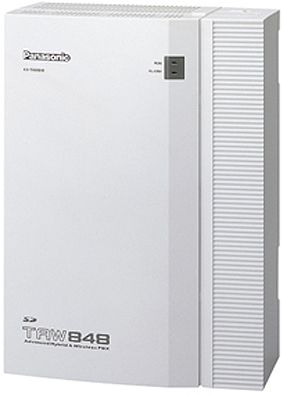 Panasonic KX-TAW848 Advanced Hybrid Wired/Wireless PBX Telephone System, Multi-Cell, PC-Based Programming, Automatic Route Selection (ARS), Toll Restriction (KXTAW848 KXTA-W848 KXTAW-848 KX TAW848)