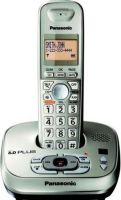 Panasonic KX-TG4021N Cordless phone, 1.9 GHz Frequency, 6 Max Handsets Supported, Phonebook transfer Multi-Handset Configuration, 60-channel Auto Scanning, Keypad Dialer Type, Handset Dialer Location, Pulse, tone Dialing Modes, 4-way Conference Call Capability, 10 Ring Tones, Visual ringer light Indicators, LCD display - monochrome, Built-in clock Additional Functions, 50 names & numbers Phone Directory Capacity (KX-TG4021N KX TG4021N KXTG4021N) 