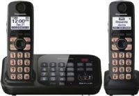 Panasonic KX-TG4742B Cordless phone, DECT 6.0 Plus Cordless Phone Standard, 1 Additional Handsets Qty, Voice Mail, Caller ID, Call Waiting, Call Hold Call Services, Caller ID/call waiting Caller ID Type, 6 Max Handsets Supported, 60-channel Auto Scanning, 70 names & numbers Phone Directory Capacity, 5 Dialed Calls Memory, 50 names & numbers Caller ID Memory, Digital Answering System Type, UPC 885170055087 (KXTG4742B KX-TG4742B KXTG4742B) 