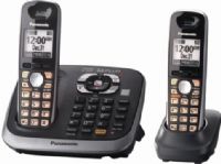 Panasonic KX-TG6542B Cordless phone, DECT 6.0 Plus Cordless Phone Standard, 1.9 GHz Frequency, 6 Max Handsets Supported, Phonebook transfer Multi-Handset Configuration, 60-channel Auto Scanning, Dual keypad Dialer Type, Handset, base Dialer Location, Pulse, tone Dialing Modes, 4-way Conference Call Capability, LCD display - monochrome, 1.8" Diagonal Size, Visual ringer light Indicators (KX-TG6542B KX TG6542B KXTG6542B) 
