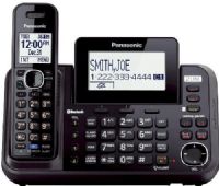 Panasonic KX-TG9541B Link2Cell 2-Line Cordless Phone with 1 Handset; Link up to four smartphones to make and receive cell calls with Link2Cell handsets; 2-line operation for business, home and home office; 3-way conferencing with speakers in base and handsets; Keep your smartphone charged with convenient USB input; DECT 6.0 Plus Technology; UPC 885170116207 (KXTG9541B KX TG9541B KXT-G9541B KX-TG9541) 