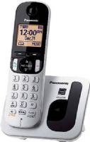 Panasonic KX-TGC210S Expandable Digital Cordless Phone, Silver, Large 1.6" Amber Backlit Handset Display, DECT6.0 System, Dial easily in any light with illuminated handset keypad, Eliminate unwanted calls with Call Block capability, Program handset to ring or not with Silent Mode, Lower handset power consumption with Intelligent Eco Mode, UPC 885170171367 (KXTGC210S KX TGC210S KXT-GC210S KXTGC-210S) 