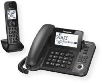 Panasonic Consumer Phones KX-TGF380M Multi Handset Phone Link2Cell; Black; Sync up to two smartphones to make and receive cell calls with Link2Cell handsets; Get talking ID alerts from Link2Cell handsets when texts are received; UPC 885170234291 (KXTGF380M KX TGF 380M KX-TGF-380M KXTGF380M-PANASONIC KX-TGF380M-PHONES HANDSET-KX-TGF380M) 