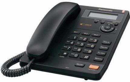 Panasonic KX-TS600B Integrated Corded Telephone System, Keypad Dialer Type, 20 Dialed Calls Memory, 3 One-Touch Dial Button Qty, Base Dialer Location, Pulse, tone Dialing Modes, Speakerphone, Caller ID, Call Waiting, Call Hold, Menu Operation, Volume Control, Ringer Control, LCD display - monochrome Display (KX TS600B KXTS600B) 