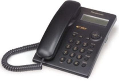 Panasonic KX-TSC11B Integrated Corded Telephone System Single Line with Call Waiting Caller ID - Black, Call display compatibility, 50 Station call display memory & dialer, 50 Station phone book & dialer, 20 redial numbers (KXTSC11B KX-TSC11 KX TSC11B KXTSC11 KXT-SC11B)