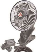 Koolatron 401138 Portable Oscillating Clip-On Fan, Provides a cool breeze where its needed in vehicles, cars, or boats, 6" Diameter, Tabletop Fan Style, Plastic Product Construction, 2 Number of Speeds, Dial Control Type, Comes with a 12 volt adapter that fits in car cigarette lighters, Keeps cars super cool by increasing air circulation, Keeps cars super cool by increasing air circulation, Clip on design will mount to the inside of your car, UPC 059586401138 (401138 401-138 401 138 KOOLATRON401 