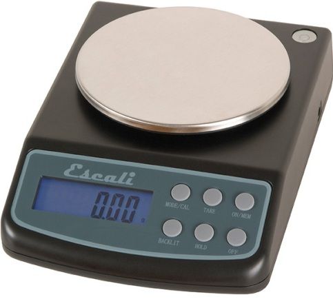 Escali L125 L-Series High Precision Scale, 125 grams Capacity, Grams, ounces, grains, carats, pennyweights, troy ounces Measuring units, 0.01 gram/0.001 oz Increments, Stainless steel removable weighing surface makes clean-up fast and easy, Sealed buttons and display for protection against accidental spills, UPC 857817000521 (L125 L-125 L 125)