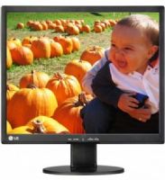 LG L1942SE-BF 19" class LCD Monitor, DFC 8000:1 High Contrast Ratio, 5ms Response Time, 250 CD/M² High Brightness, f-ENGINE™ Integrated Digital Picture System, VESA™ Compliant Wall Mountable (75x75mm), EPA ENERGY STAR® 5.0 Qualified, EPEAT® Silver Rated, RoHS Compliant (L1942SE-BF L1942SEBF L-1942SEBF L-1942-SEBF L1942-SEBF L1942SE BF) 