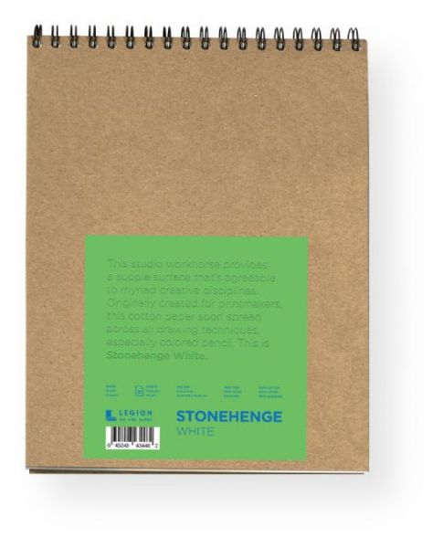 Stonehenge L21-SPR250WH1114 Versatile Artist Journal White 11