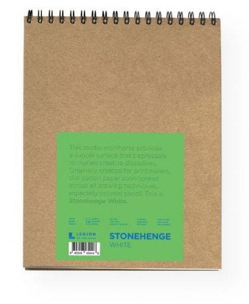 Stonehenge L21-SPR250WH912 Versatile Artist Journal White 9