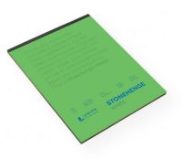 Stonehenge L21-STP250WH1114 Versatile Artist 11"x 14" Paper 15-Sheet Pad, White; Machine-made in the USA of 100% cotton, neutral pH, two natural deckles, and two cut edges; Stonehenge rivals the European mouldmade papers with its ability to produce excellent results in a variety of printmaking techniques; UPC 645248434462 (STONEHENGE-L21-STP250WH1114 L21STP250WH1114 STONEHENGE-L21STP250WH1114 DRAWING PAINTING) 