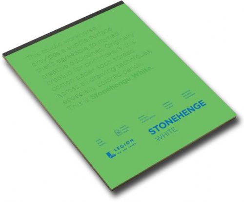 Stonehenge L21-STP250WH1824 Versatile Artist Paper Pad White, 18
