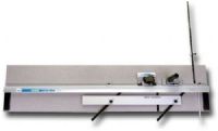 Logan L450-1 Artist Elite Mat Cutting System; Board mounted mat cutter system with a 40" capacity; Features include a parallel mat guide in aluminum channels, hinging guide rail with production stops, squaring bar, a 20" measuring bar, and push style bevel cutting head; Also includes a mat knife for downsizing mat board and an instruction DVD; UPC 008957912643 (LOGANL4501 LOGAN L4501 L450 1 L 4501 LOGAN-L4501 L450-1 L-4501 ALVIN) 