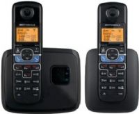 Motorola L702BT DECT 6.0 Cordless Phone System with Bluetooth(r) Link - 2-handset system, Dect 6.0 Technology, 30-name/number Phonebook, 980 ft Wireless Operating Distance, 1 Total Number of Phone Lines, 5 Maximum Cordless Handset Supported, 9 Speed Dial Memory, 2-handset System, Cordless Connectivity Technology, Caller ID, Speakerphone, Hold, Call Transfer, Conference Call, Phone Book, Volume Control, UPC 816479010576 (L702BT L 702 BT L-702-BT) 
