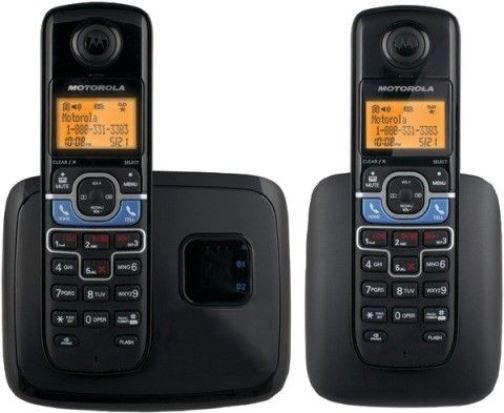 Motorola L702BT DECT 6.0 Cordless Phone System with Bluetooth(r) Link - 2-handset system, Dect 6.0 Technology, 30-name/number Phonebook, 980 ft Wireless Operating Distance, 1 Total Number of Phone Lines, 5 Maximum Cordless Handset Supported, 9 Speed Dial Memory, 2-handset System, Cordless Connectivity Technology, Caller ID, Speakerphone, Hold, Call Transfer, Conference Call, Phone Book, Volume Control, UPC 816479010576 (L702BT L 702 BT L-702-BT)